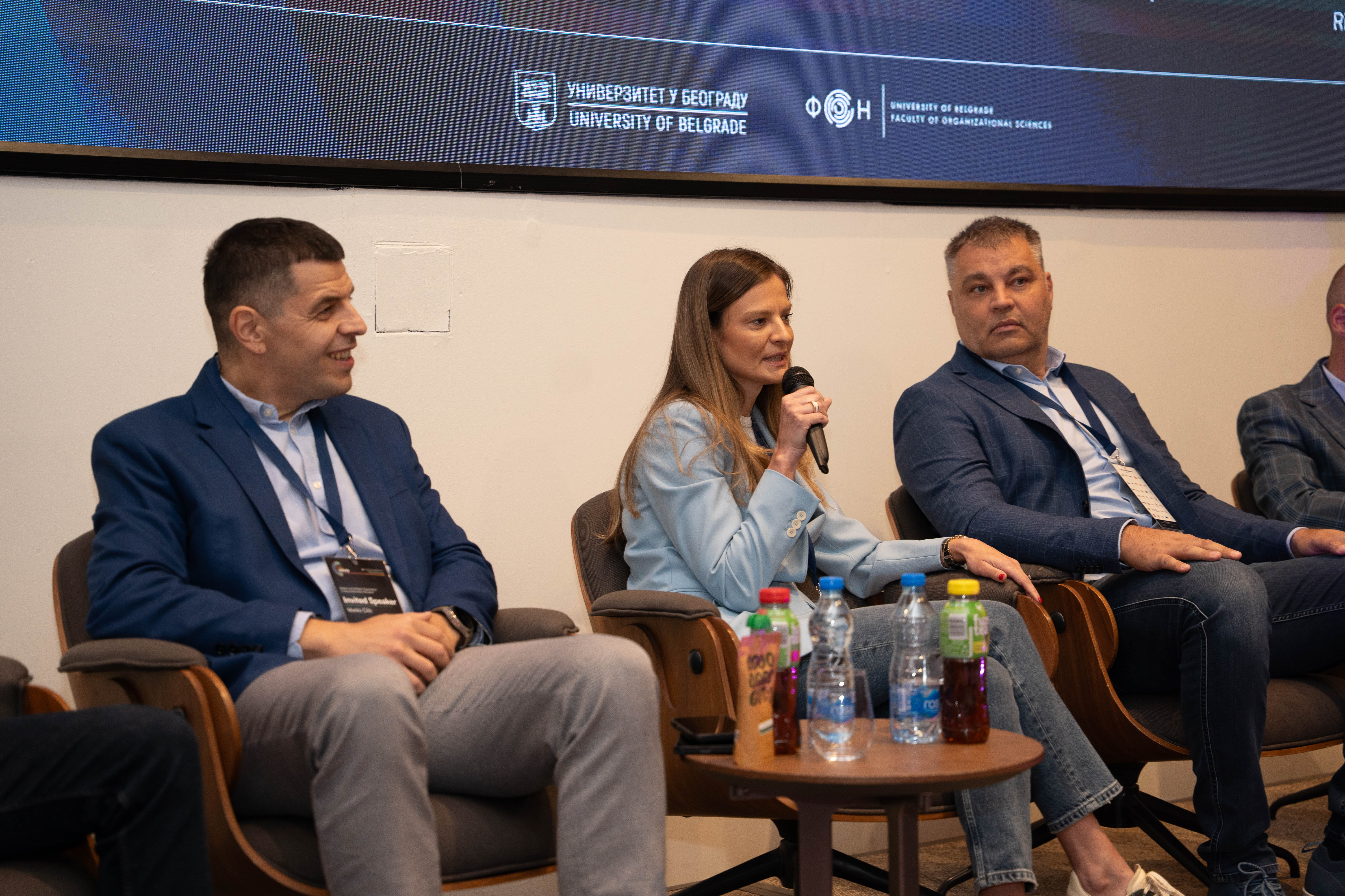 Panel discussion during the SymOrg 2026 Business Forum